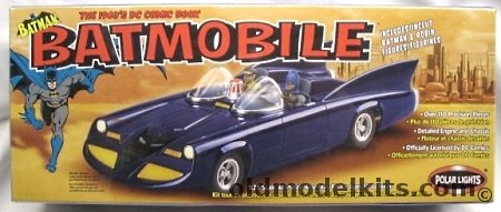 Polar Lights 1/25 1960s Batmobile with Batman and Robin Figures DC Comics, 6901 plastic model kit